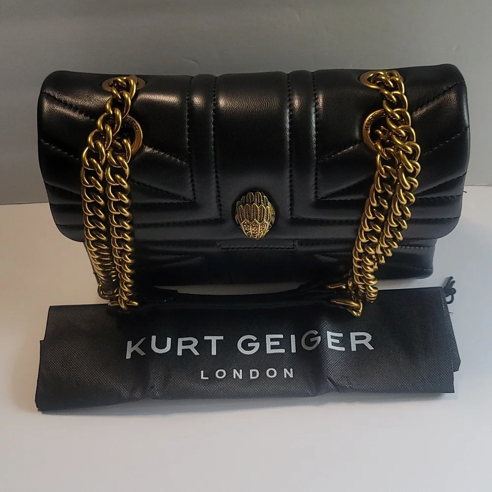 - KURT GEIGER Kensington Large Leather Bag KURT GEIGER LONDON - Picture 13 of 16